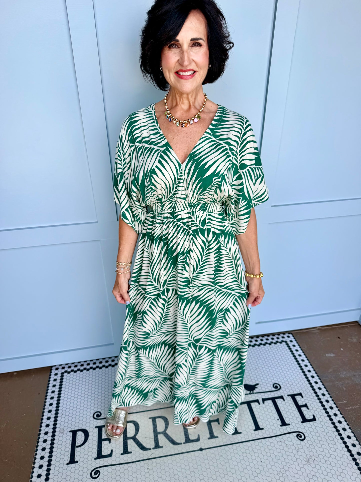 green poppy dress Poppy Dress- Drift Green Medium