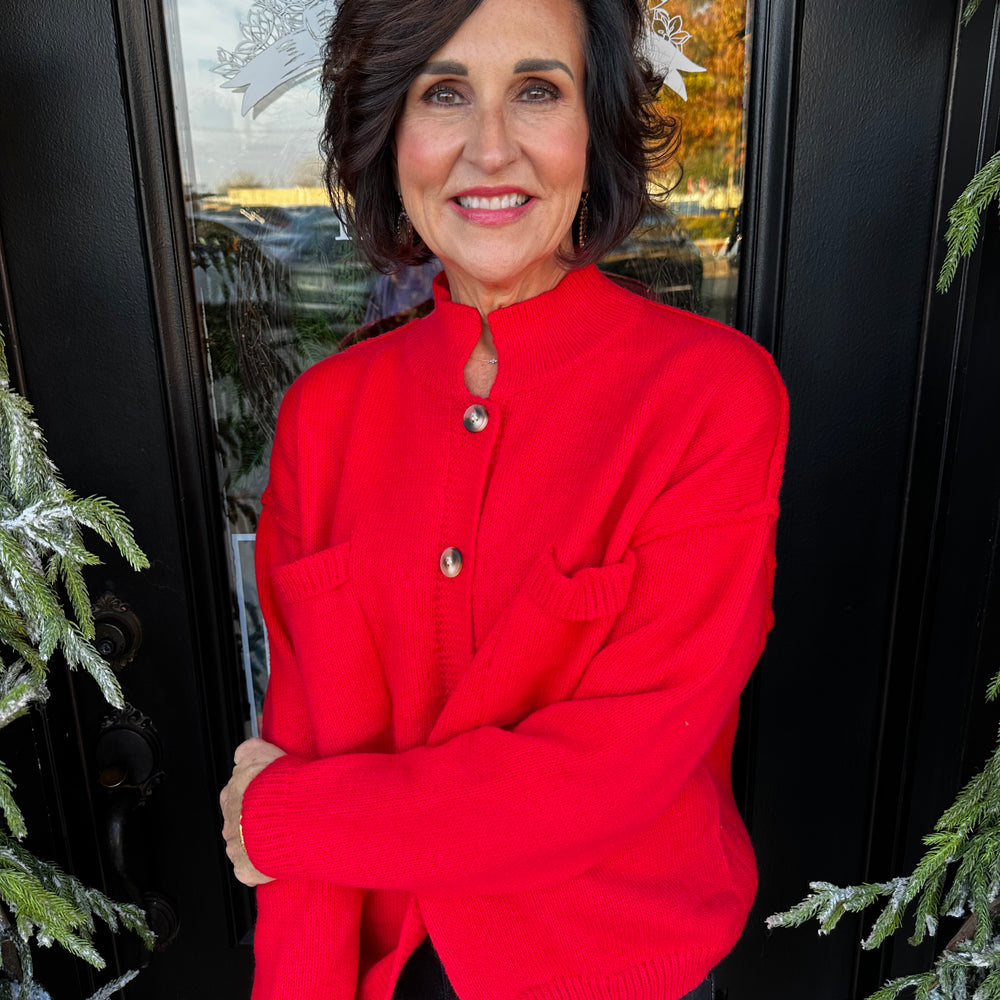 Scarlet Cardigan