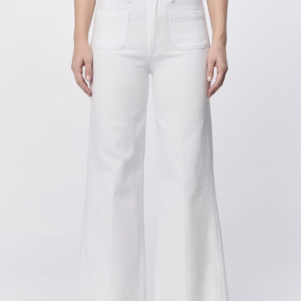 Dear John White Wide Leg Fiona Denim