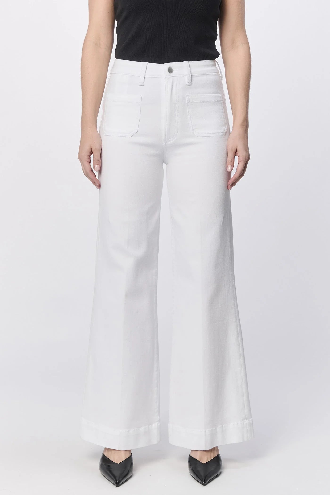 Dear John White Wide Leg Fiona Denim
