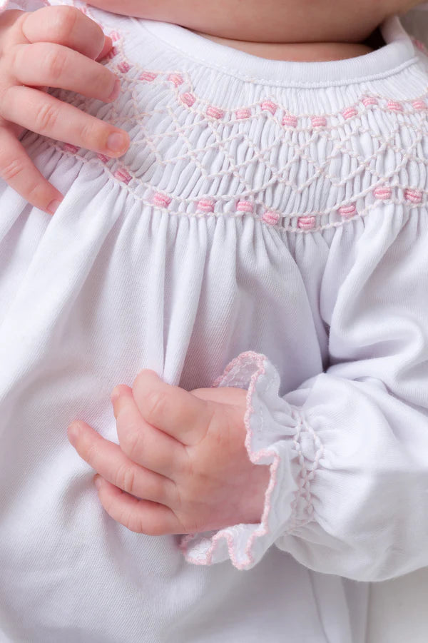 
                      
                        Sweetly Smocked Greeting Gown 0-3M
                      
                    