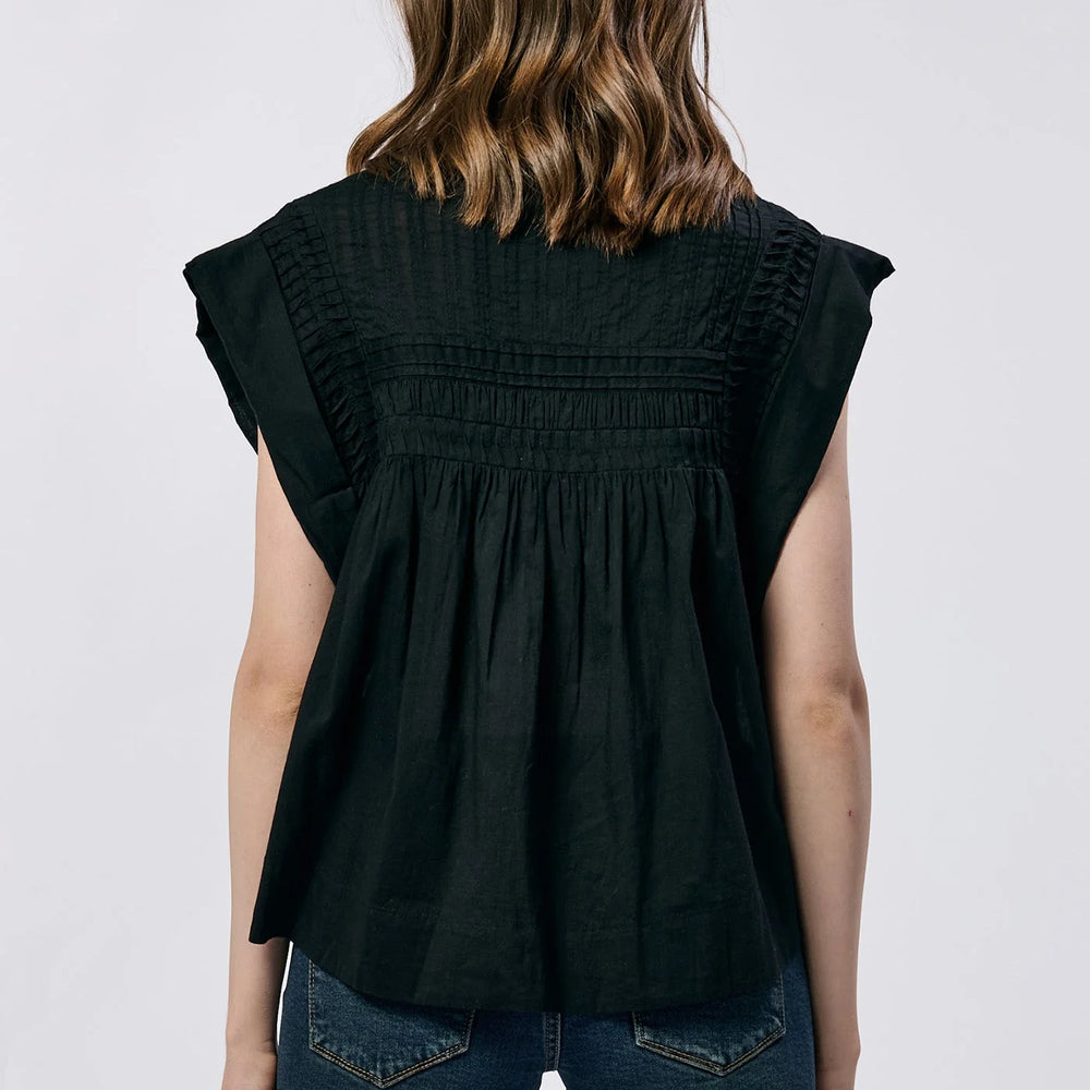 
                      
                        Dear John Black Shaya Blouse
                      
                    