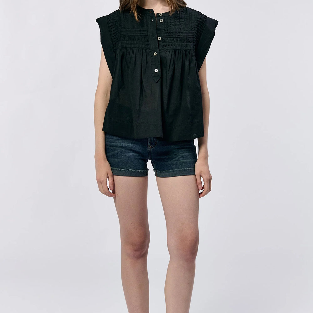 Dear John Black Shaya Blouse