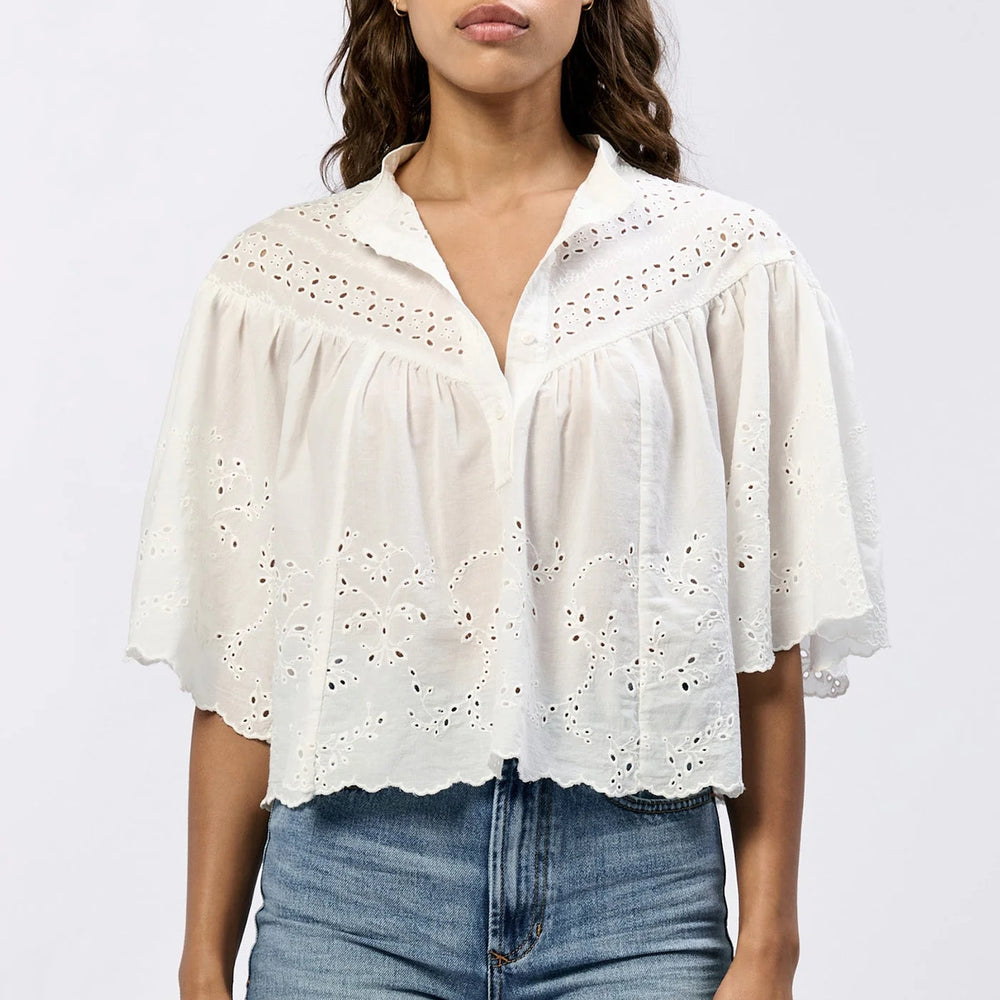 Dear John Eyelet Elodia Blouse