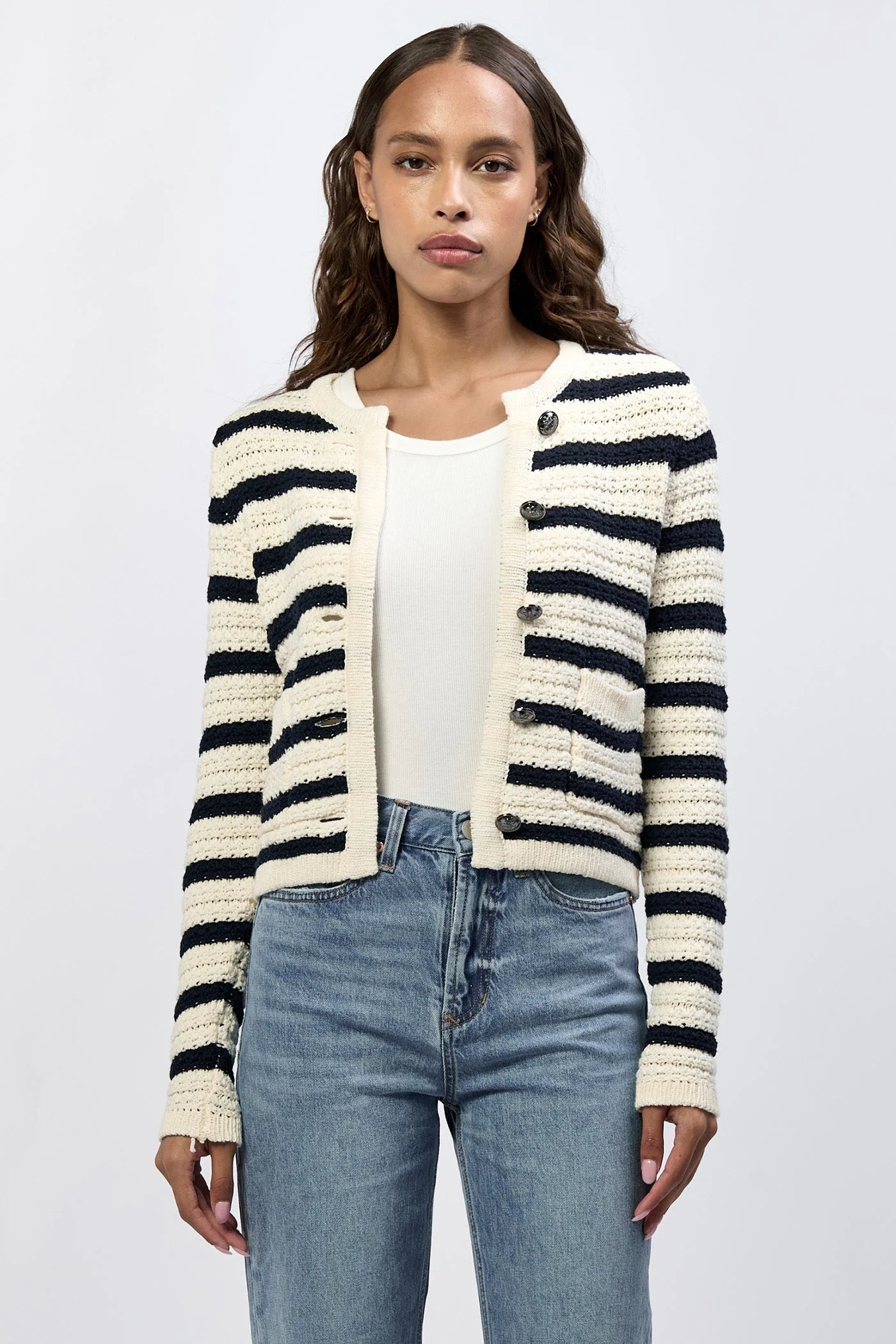 Dear John Cambria Stripe Cardigan