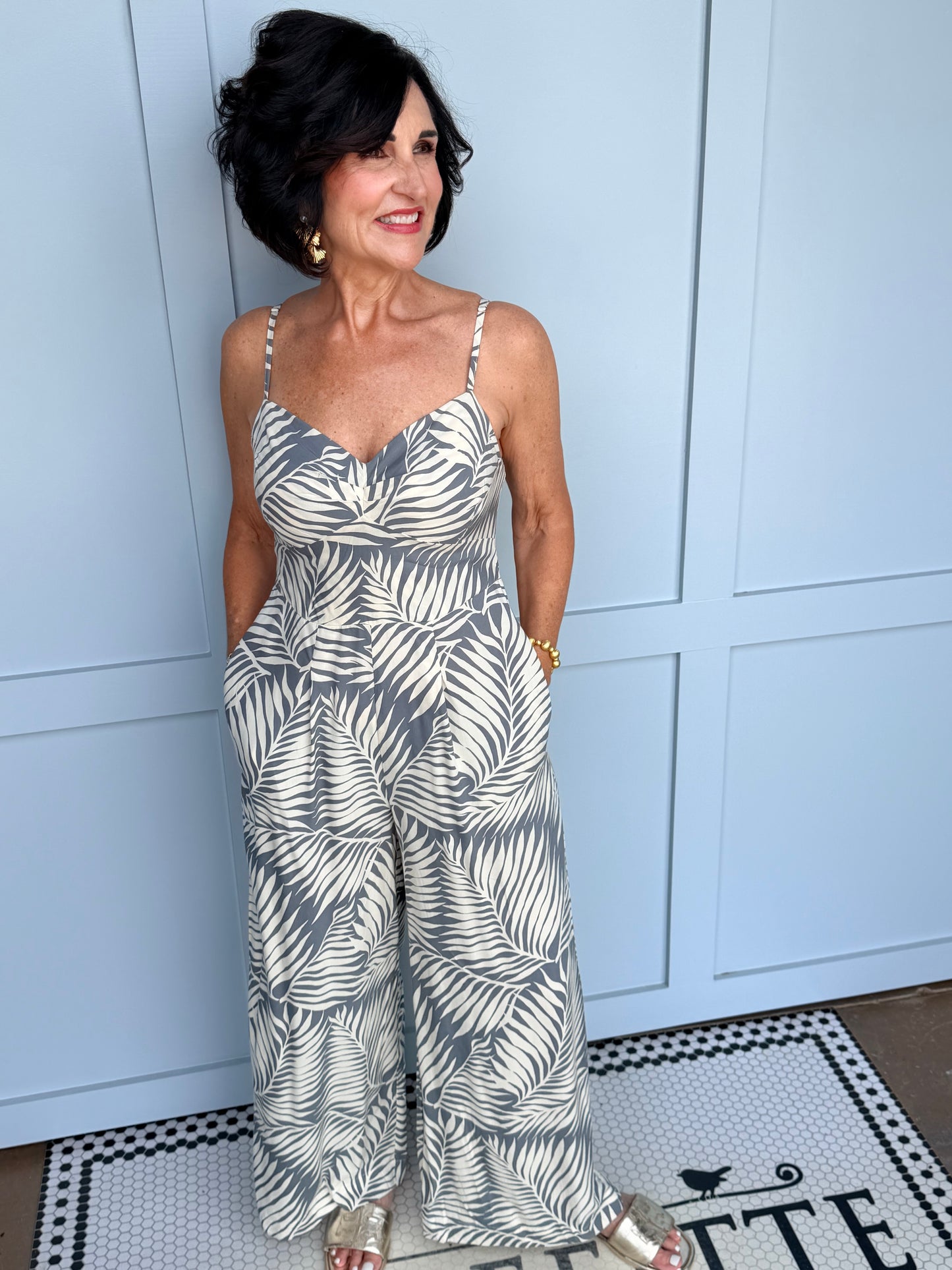 Morena Jumpsuit- Graphite