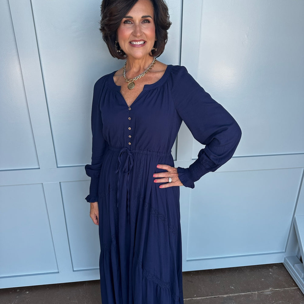 
                      
                        Indigo Anne Maxi Dress
                      
                    