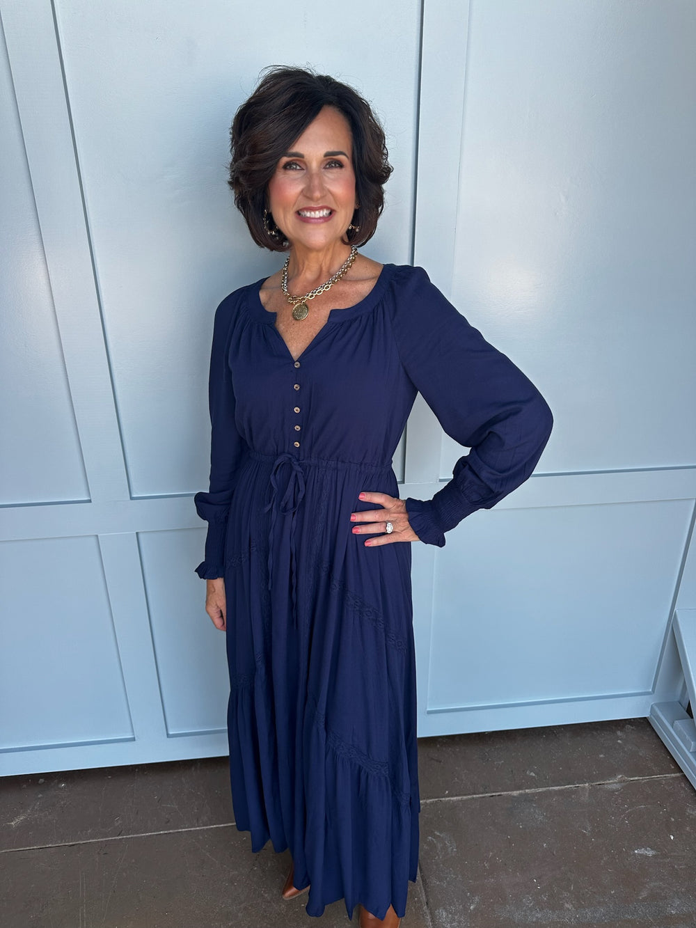 Indigo Anne Maxi Dress