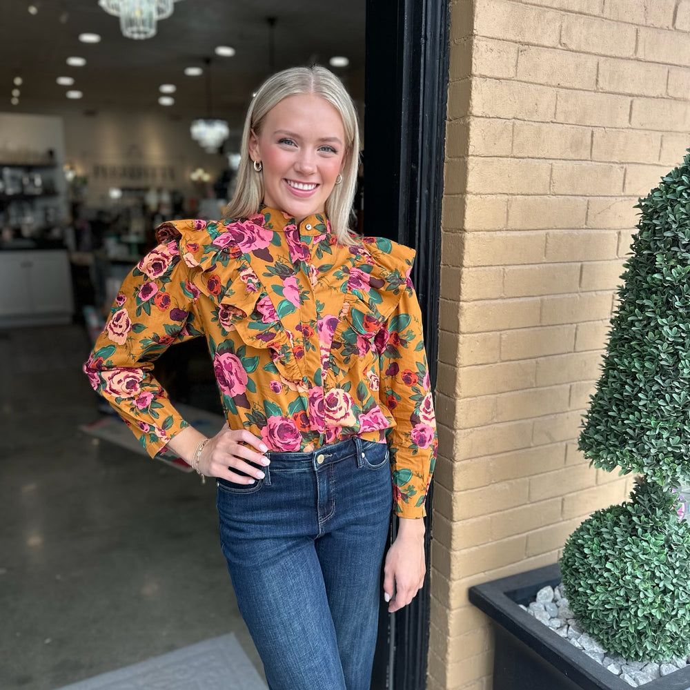 Lynn Floral Shirt