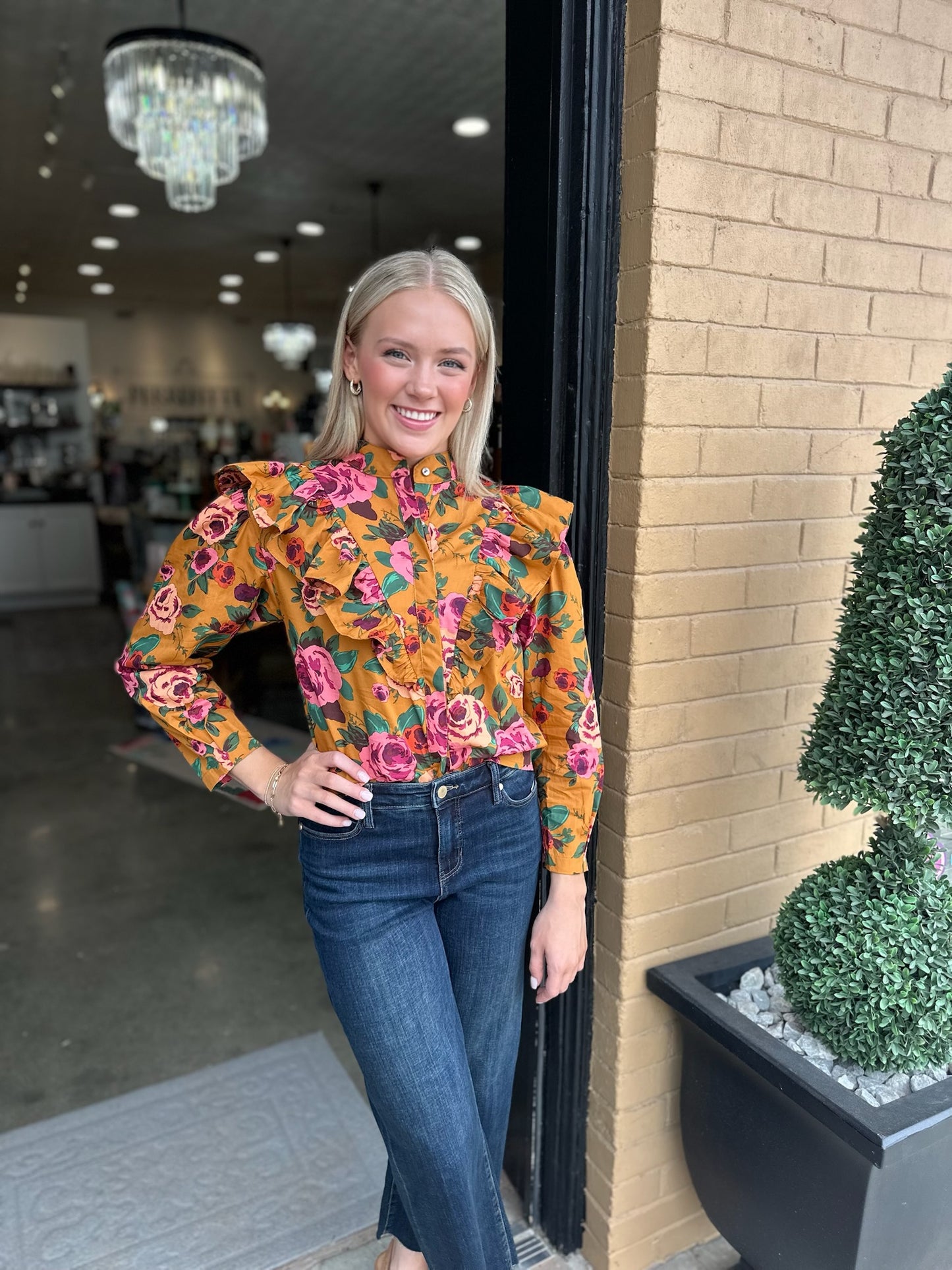 Lynn Floral Shirt
