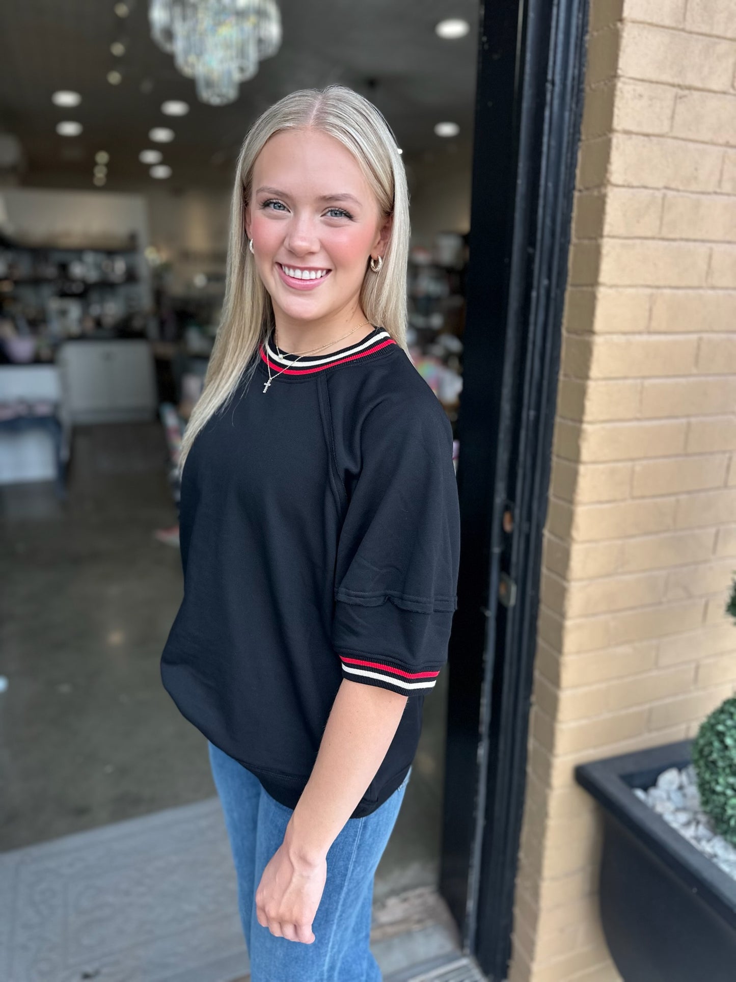 Black Beatrice Shirt