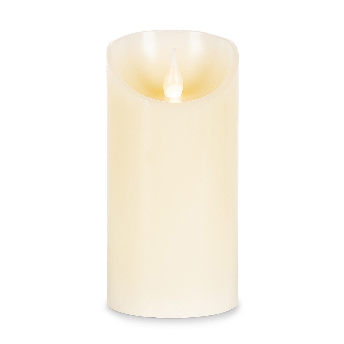 Fire Glow Flameless Wax Pillar Candle