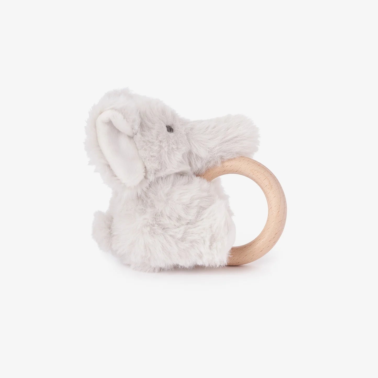 Elephant Ring Rattle Plush