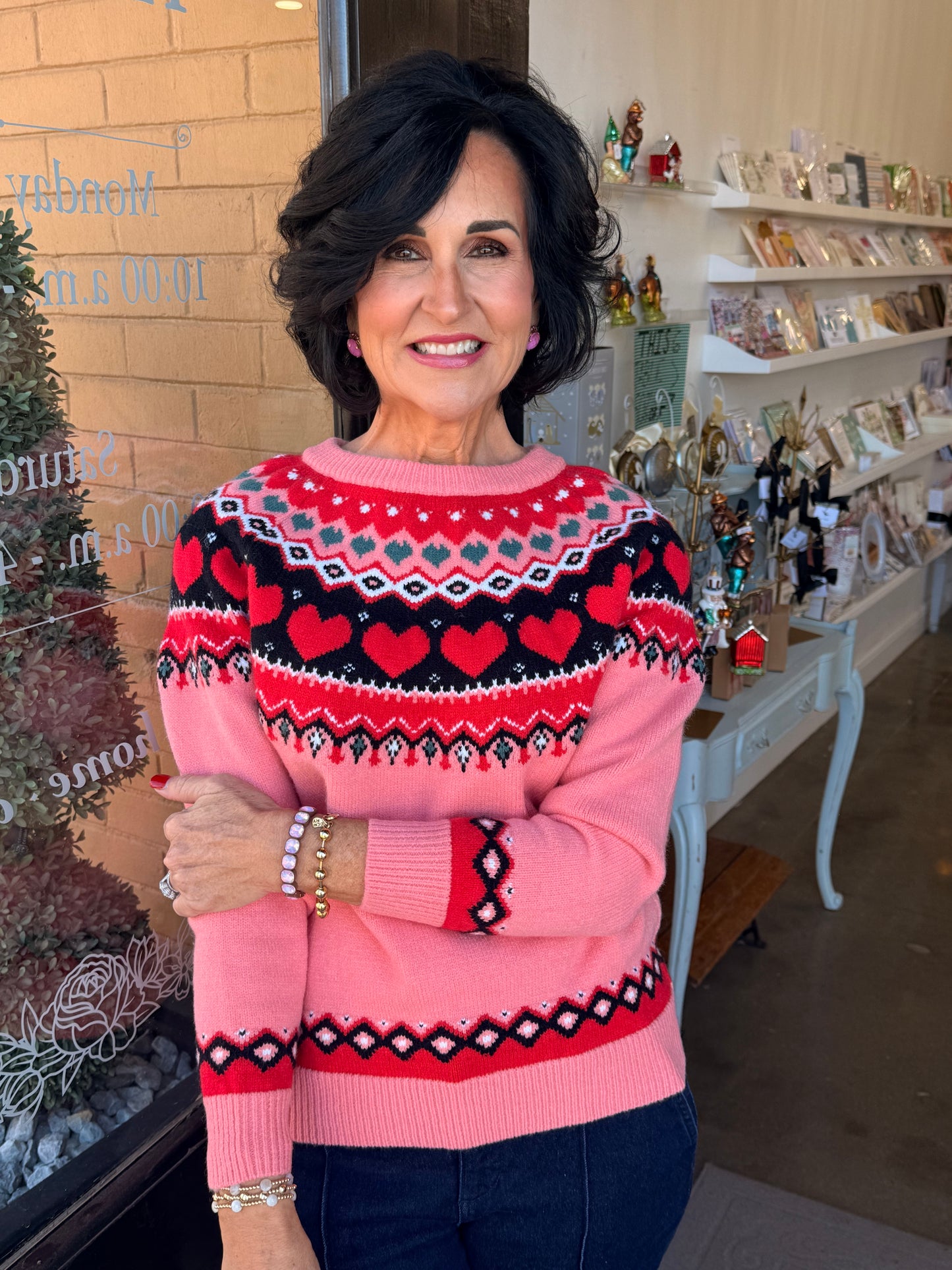 Sweetheart Fair Isle Sweater