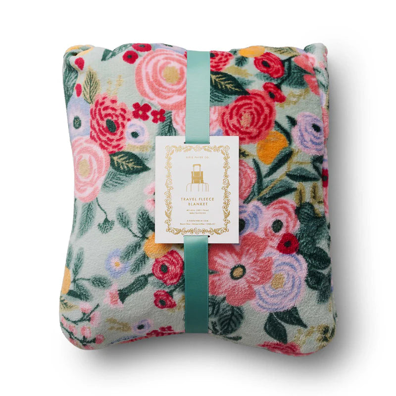 Garden Party Travel Blanket