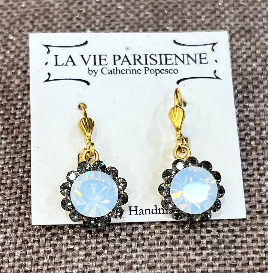 La Vie Parisienne Mila Drop Crystal Earring