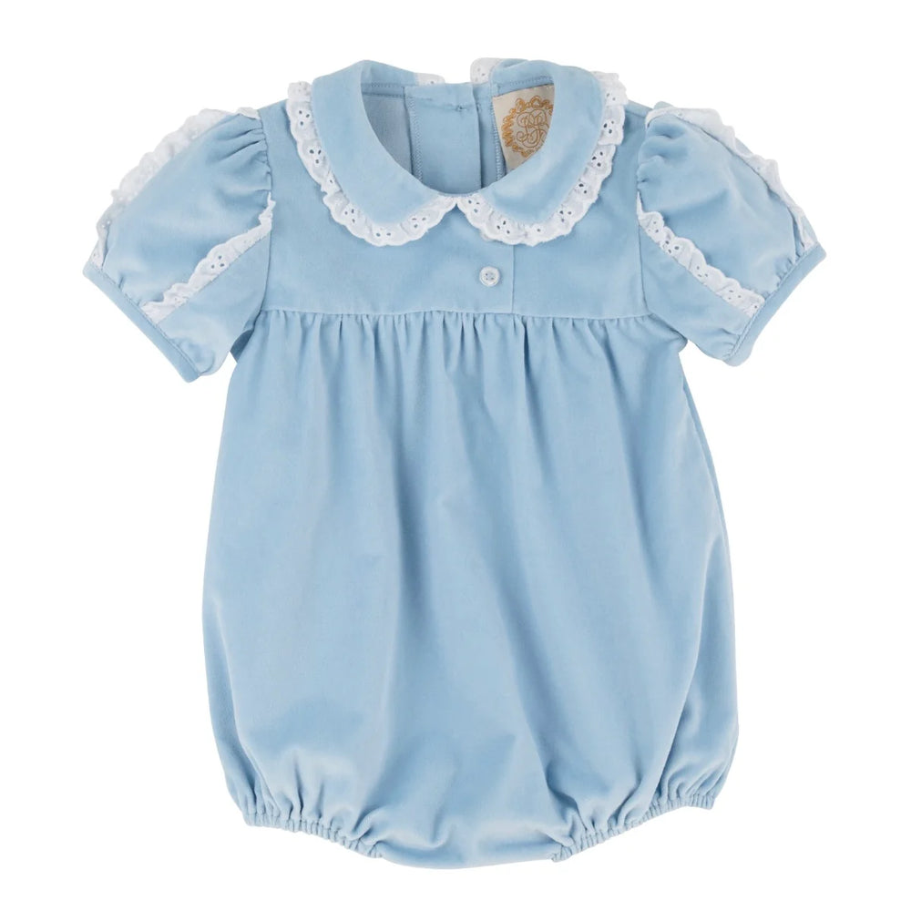 Mary Baker Bubble-Velveteen Blue