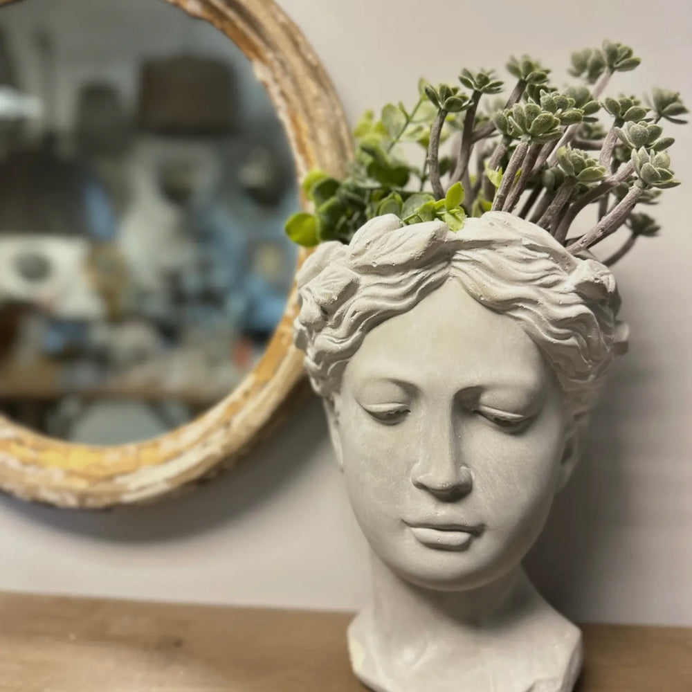 Angel Head Planter - Little