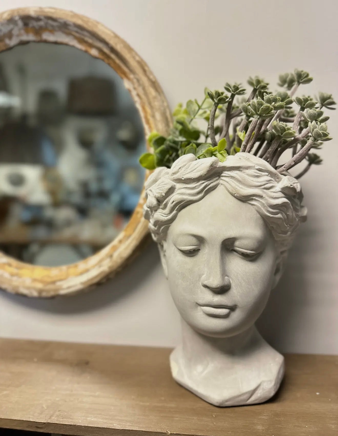 Angel Head Planter - Little