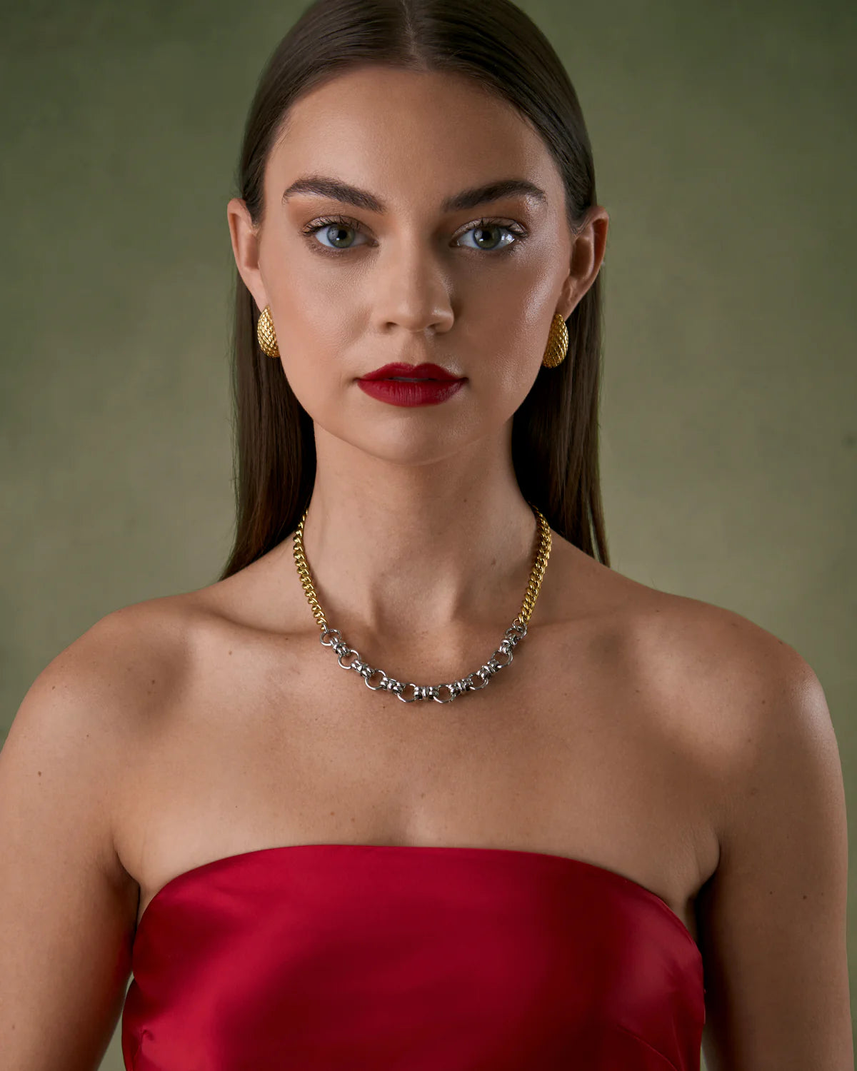 Avery Mixed Metal Chain