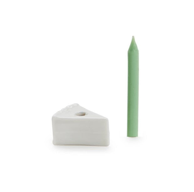 May all Your Wishes Come True candle and slice of cake