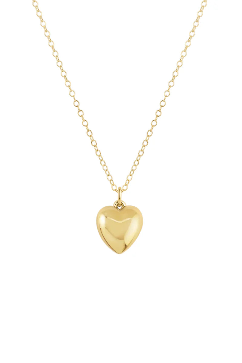 Enewton 16" Love Plush Gold Heart Charm Necklace