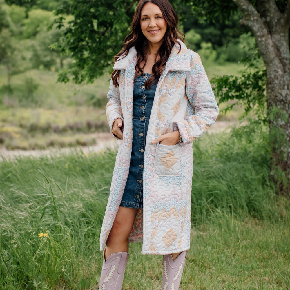 Ida Mae Adeline Quilted Duster
