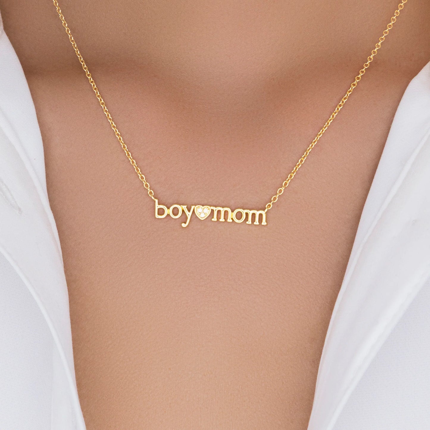 Boy Mom Necklace