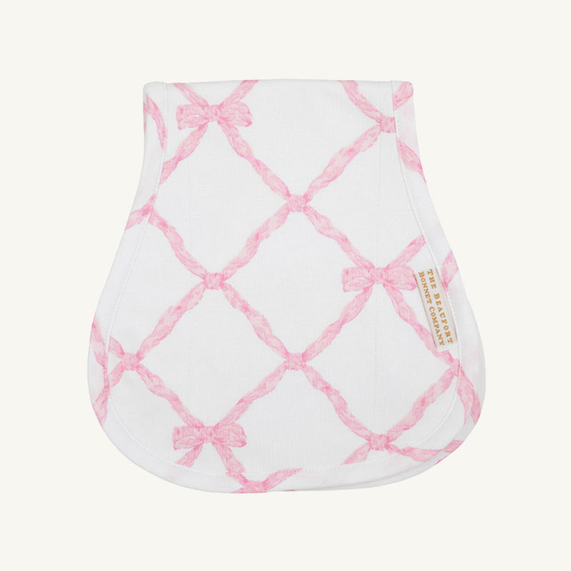 Oopsie Daisy Belle Meade Bow Burp Cloth