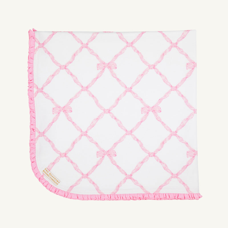 Belle Meade Bow Baby Blanket