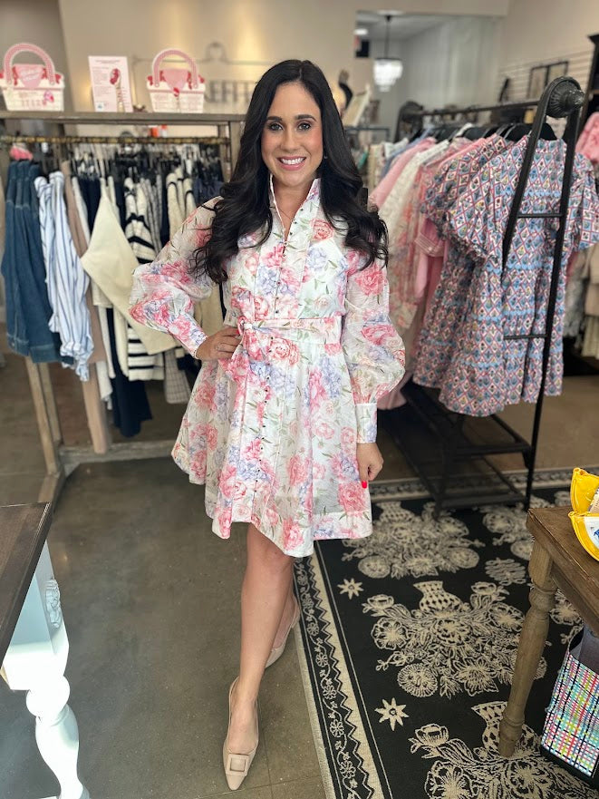 
                      
                        Juliet Floral Button Up Dress
                      
                    