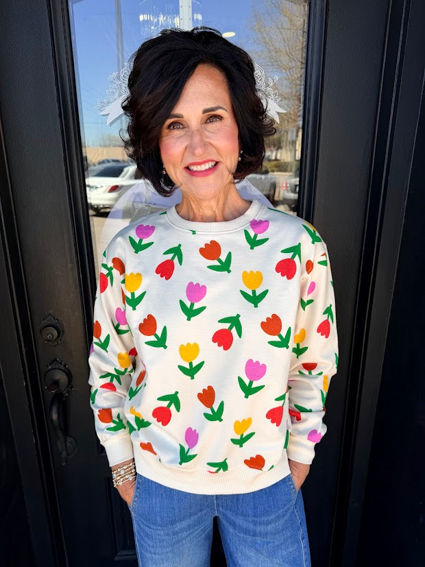 Tilly Tulip Sweatshirt