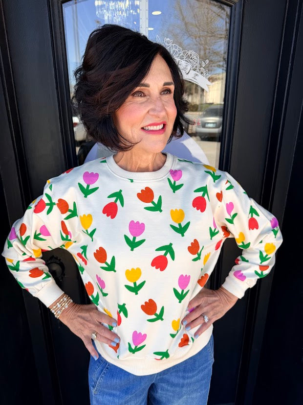 Tilly Tulip Sweatshirt