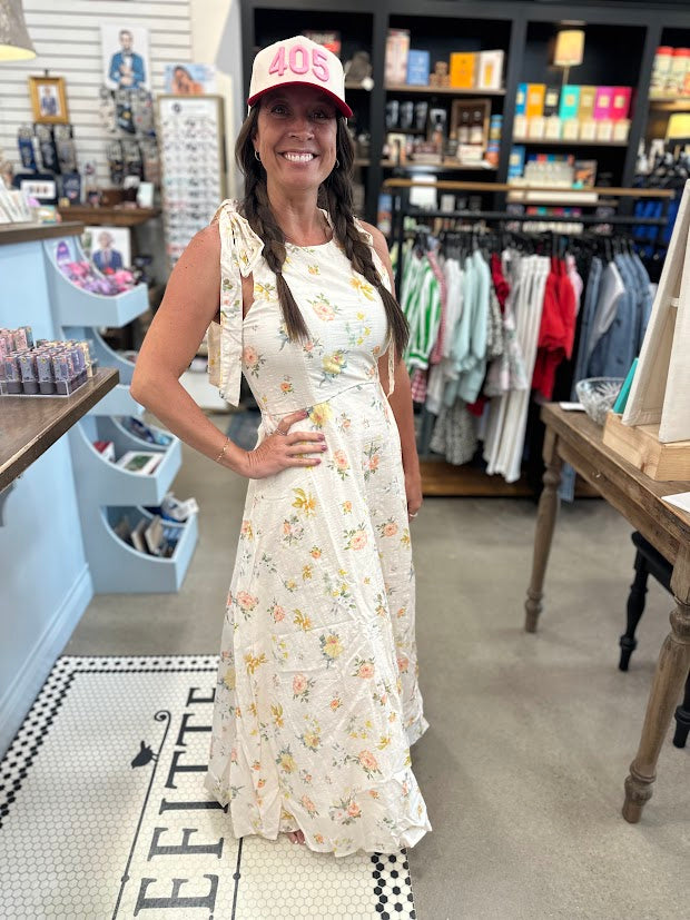 Citrus Floral Dress