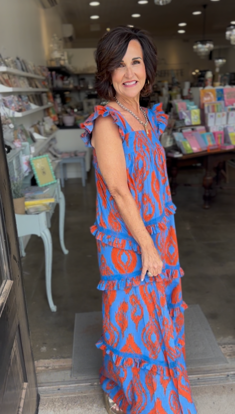 Zicatela Ikat Olla Dress