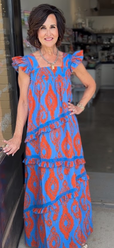 Zicatela Ikat Olla Dress