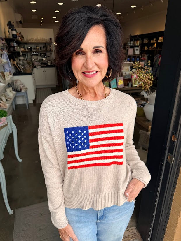 Z Supply Sienna Patriot Sweater