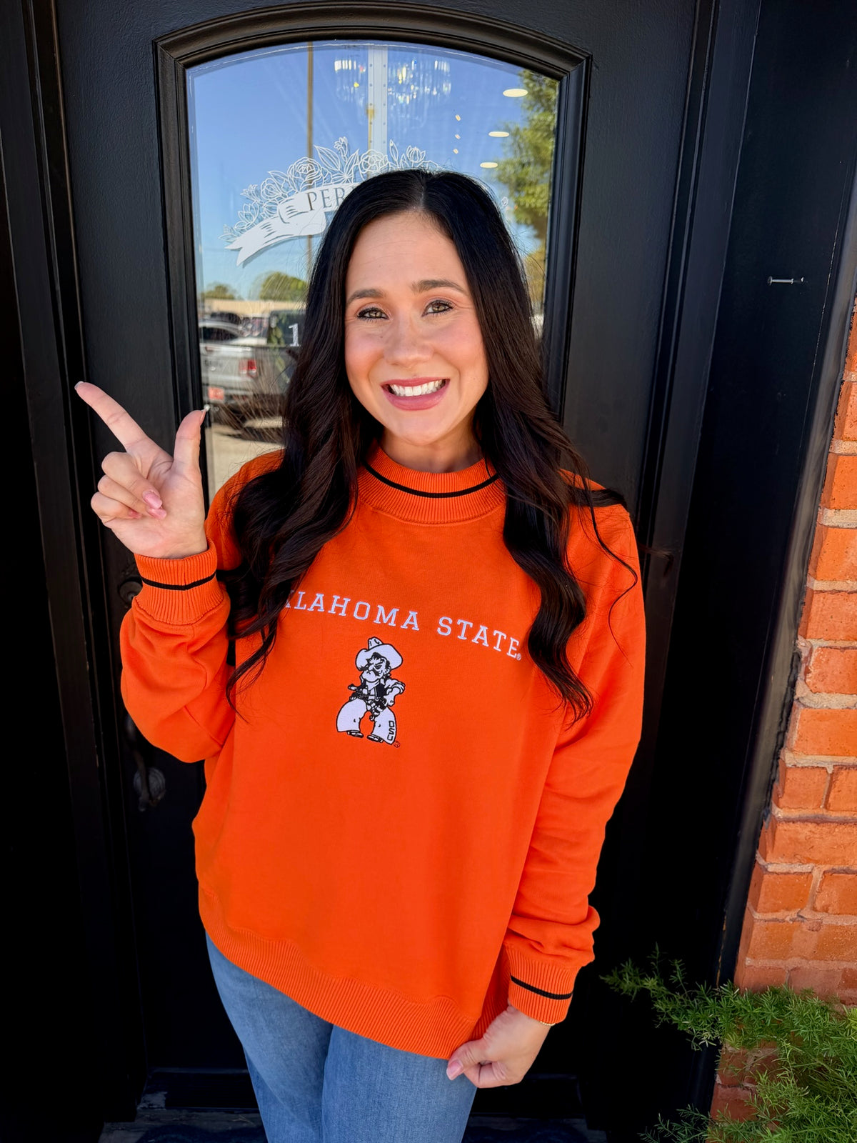 Orange Oklahoma State Gameday Sweatshirt