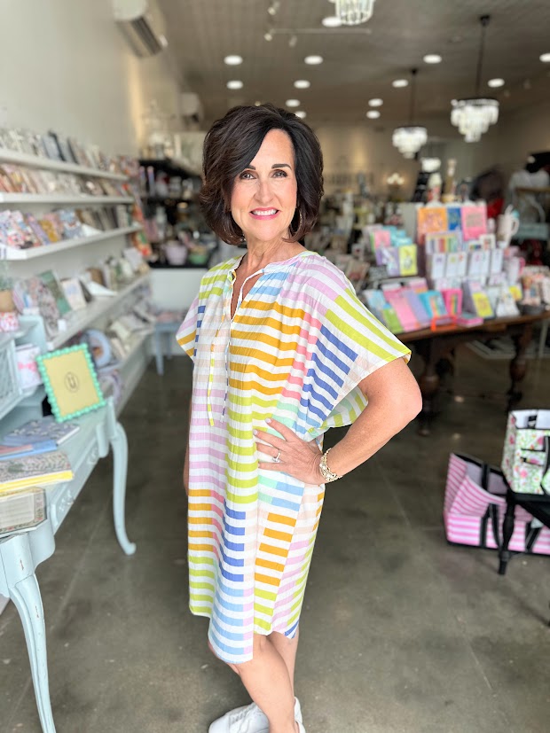 Sherbert Stripe Bondi Dress