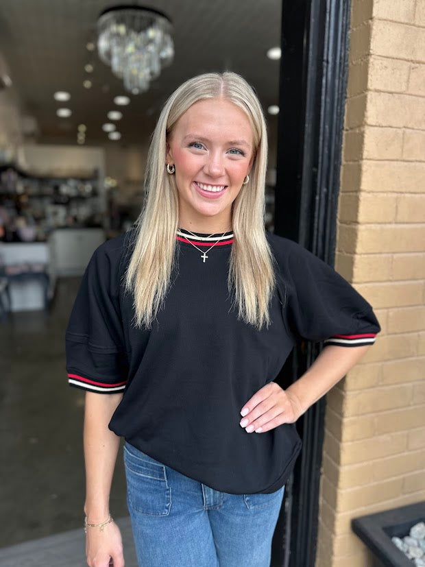 Black Beatrice Shirt