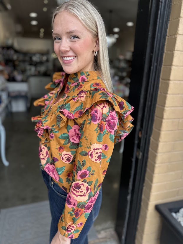 Lynn Floral Shirt