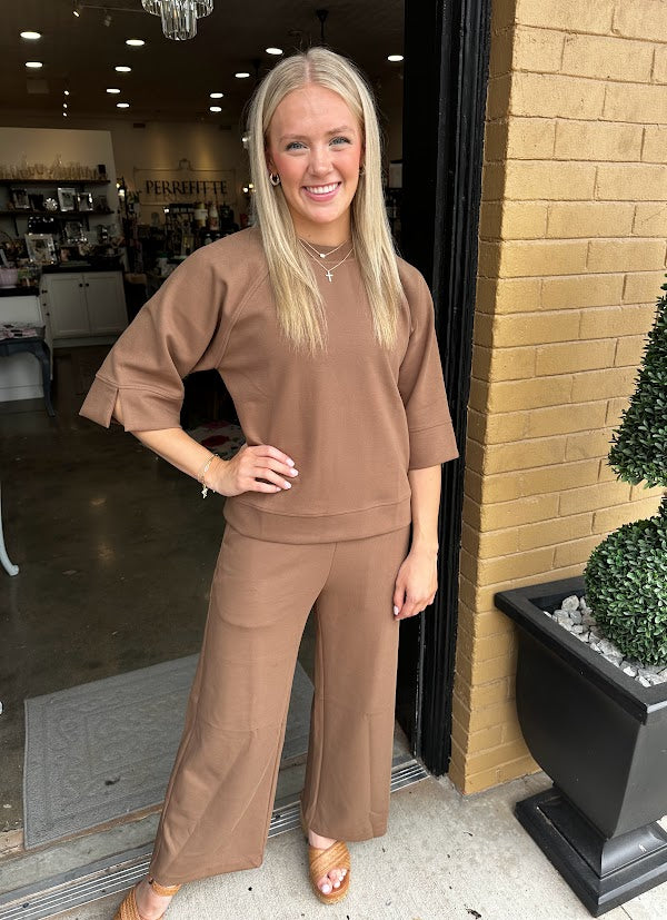 Carmel Relaxed Wide Leg Pant