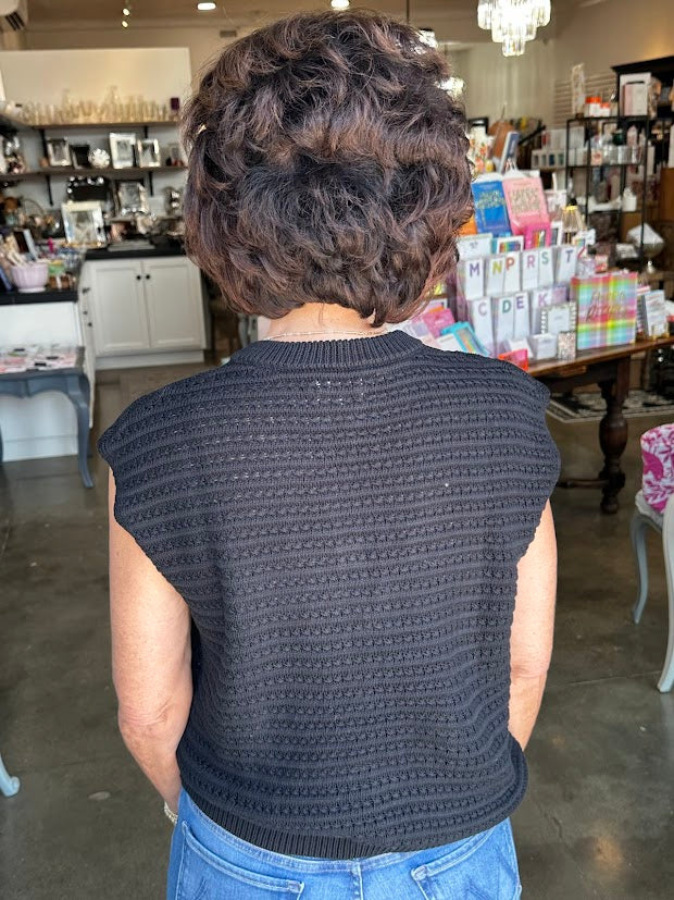 
                      
                        Black Blake Cardigan Sweater
                      
                    