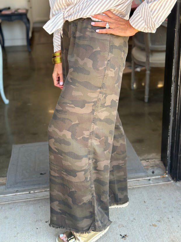 Camolicious Wide Leg Pant