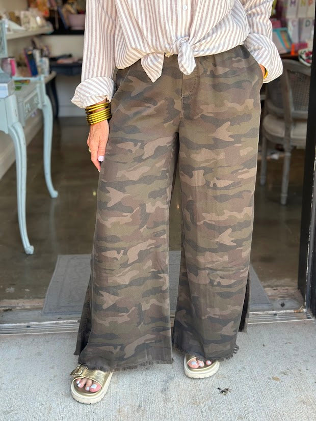 Camolicious Wide Leg Pant