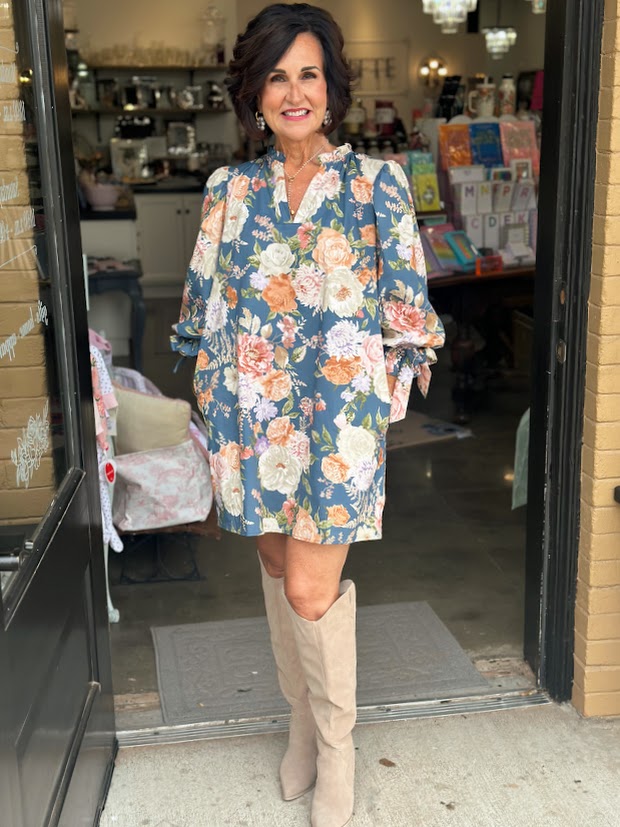 Falling for Floral Dress