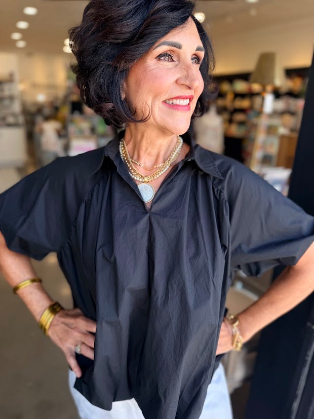 Aveline Bubble Blouse