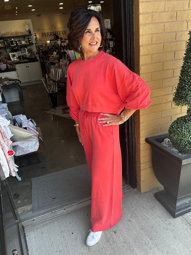 
                      
                        Grapefruit Ribbed Sweatpant
                      
                    