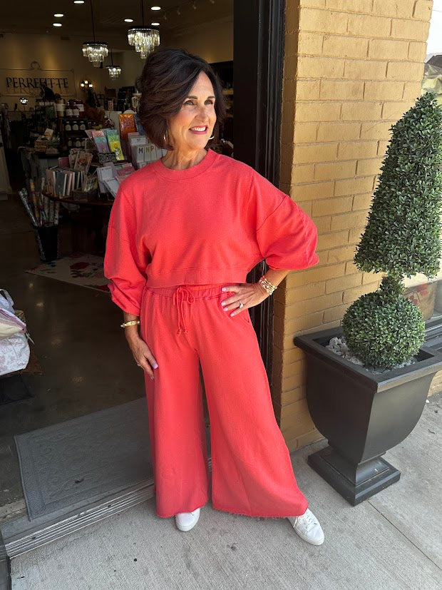 
                      
                        Grapefruit Ribbed Sweatpant
                      
                    