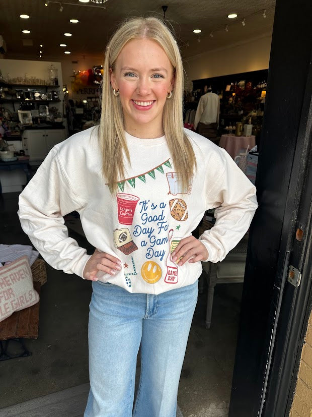 It's a Good Day for a Game Day Sweatshirt